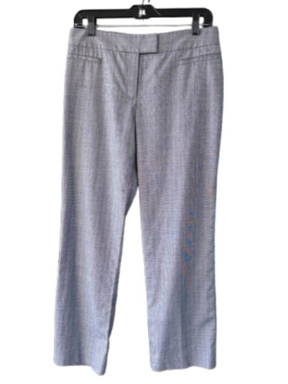 Lafayette 148 New York Sullivan crepe pants grey women's size 8